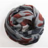 XL Wool Scarf Sulipa Orange