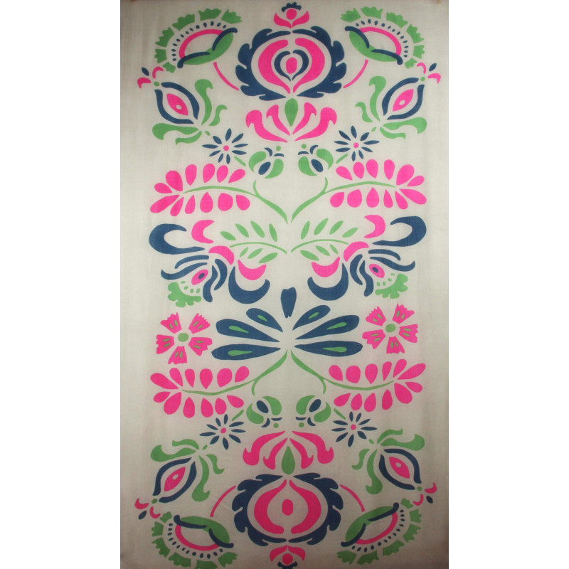 XL Wool Scarf Aliona Fuchsia