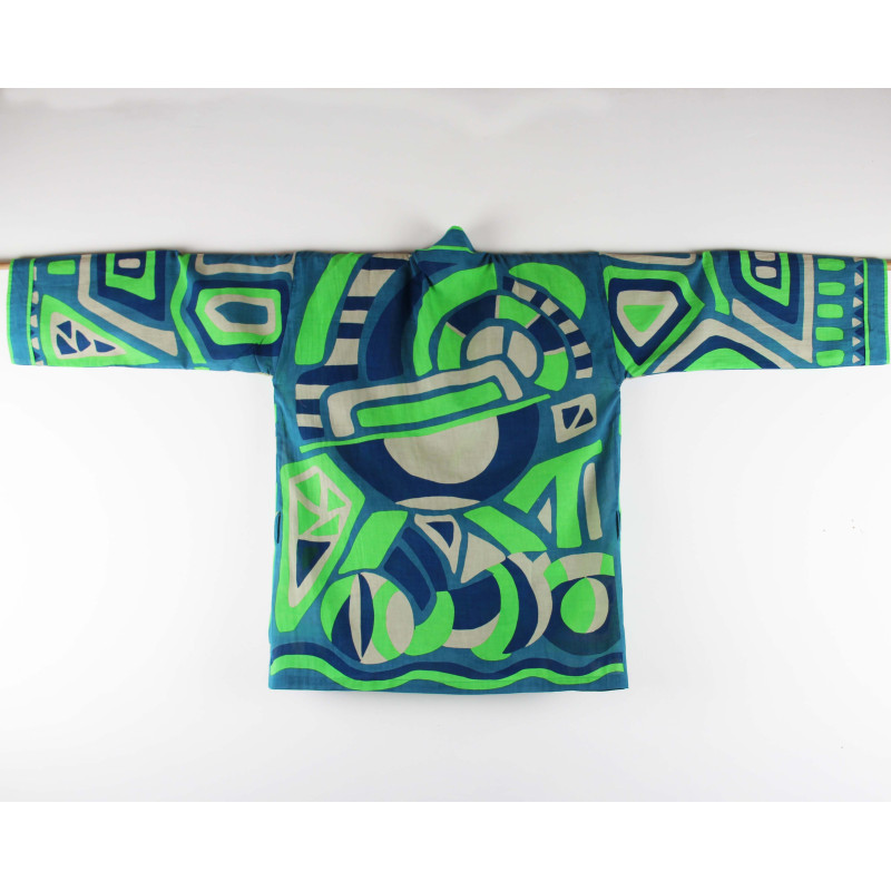 Kimono Orphée Green Turquoise