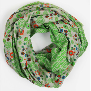 Foulard Coton Bio Kohana Vert Green