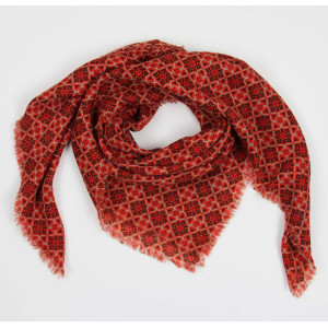 Wool Square Lisbonne Orange