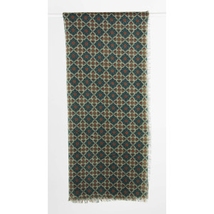 Wool Square Lisbonne Kaki