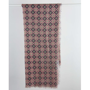 Wool Square Lisbonne Rose Pink