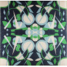 Wool Square Electra Vert Green