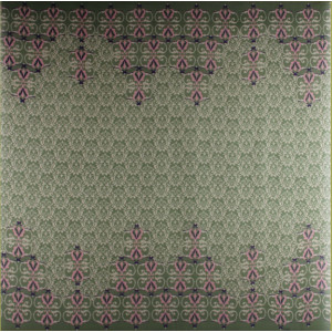 Wool Square Venise Kaki