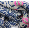 Wool Square Venise Bleu Blue