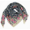 Wool Square Venise Bleu Blue