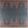 Wool Square Venise Bleu Blue