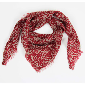 Wool Delta Suzanne Rouge Red