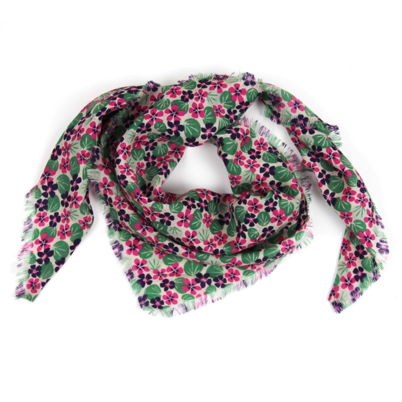 Wool Delta Florilège Rose Pink