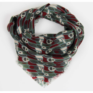 Wool Delta Impulsion Bordeaux Burgundy