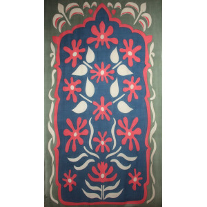 XL Wool Scarf Kamala Kaki