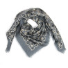 Carré Laine Agata Gris