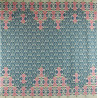 Carré Coton Palazzo Pitti Bleu Blue