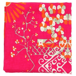Carré Coton Mariko Fuchsia