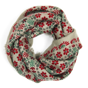 Carré Laine Agata Rouge