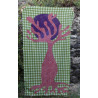 Foulard Coton Bio Baobab Vert Green