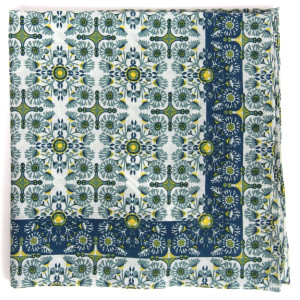 Carré Coton Tanger Jaune Yellow