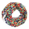 Carré Coton Ondine Marine