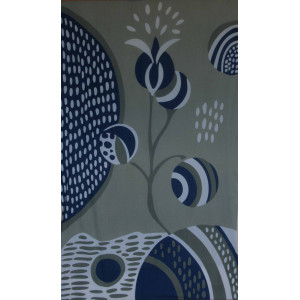 Foulard Coton Bio Onirique Kaki