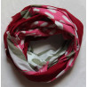 Foulard Coton Bio Onirique Rouge Red