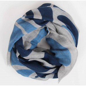 Echarpe Gardenia Bleu Blue