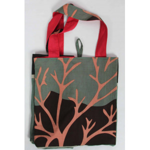 Cabas en coton Upcycling Luna Terracota