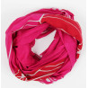 Foulard Coton Bio Mekong Fuchsia