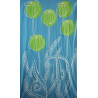 Foulard Coton Bio Mekong Bleu Blue