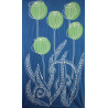 Foulard Coton Bio Mekong Marine Navy