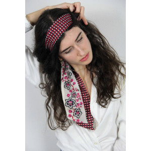 Bandeau Cotton Club Fuchsia