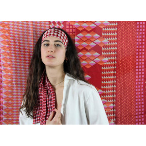 Bandeau Berlingot Rouge