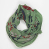 Carré Soie Helena Kaki