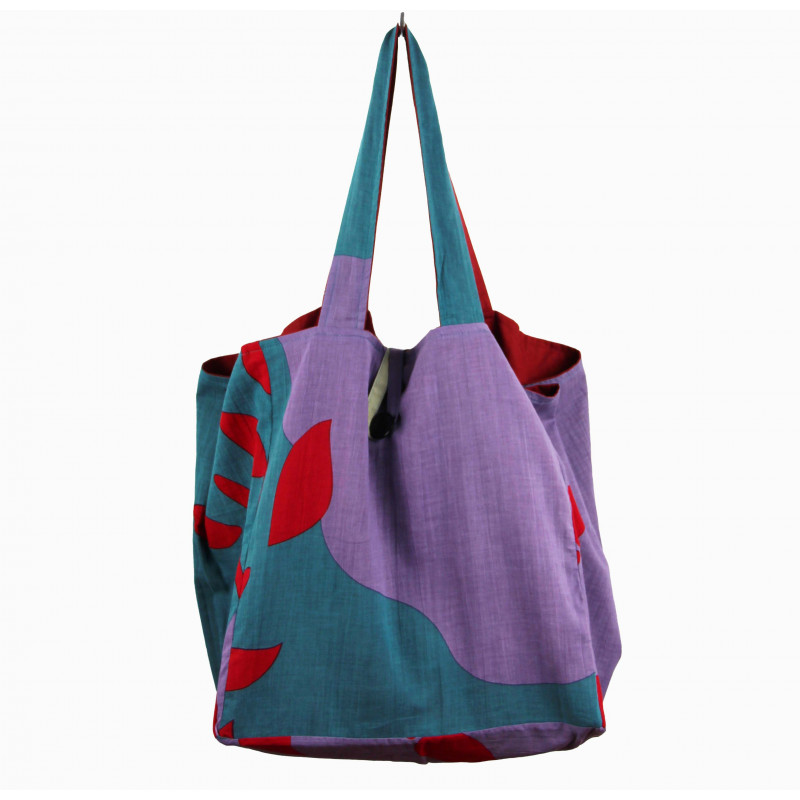Upcycling Bag Prunus Rouge Red