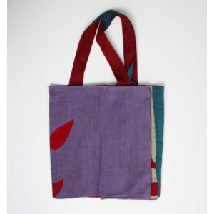 Upcycling Bag Prunus Rouge Red