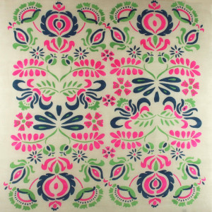 Carré Laine Tatiana Fuchsia