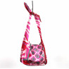Sac Bobby en Soie Circus Fuchsia