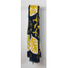 foulard Coton Bio Equateur Marine