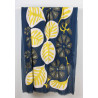 foulard Coton Bio Equateur Marine