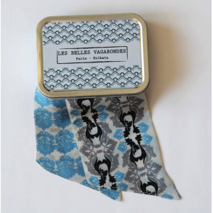 Bandeau Marie Antoinette Bleu