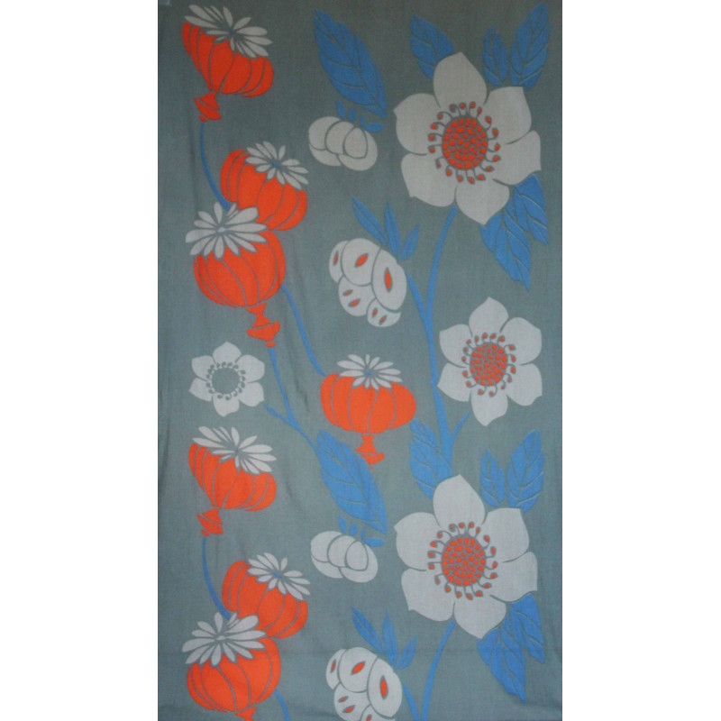 Foulard Coton Bio Poppy Kaki