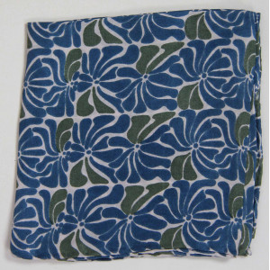 Mini Plumeria Marine Navy