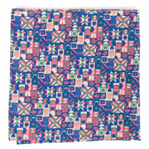 Carré Coton Malmo Rose Pink