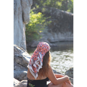 Carre Coton Bio Heidi Orange