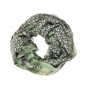 Wool Scarf Marigold Vert Green