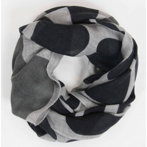 Echarpe Gardenia Black Noir