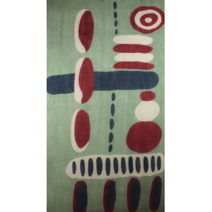 Echarpe XL Cairn Bordeaux