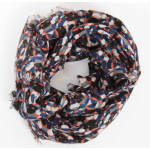 Carré Laine Partition Marine Navy