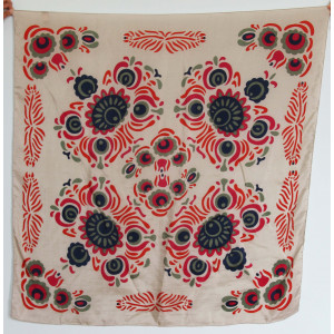 Carré Soie Anastasia Beige