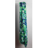 Foulard Coton Bio Bergen Bleu Vert Green
